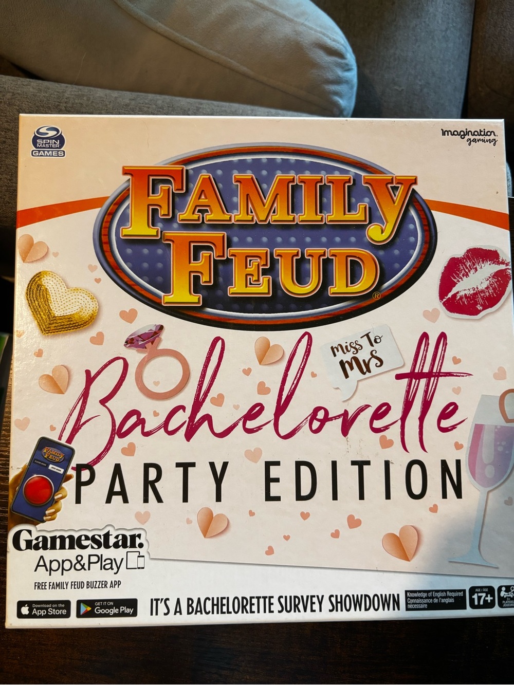 Family Feud Bachelorette Party Edition Board Game